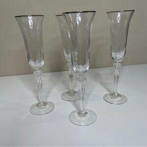Grand Manor by GORHAM CRYSTAL Fluted Champagne